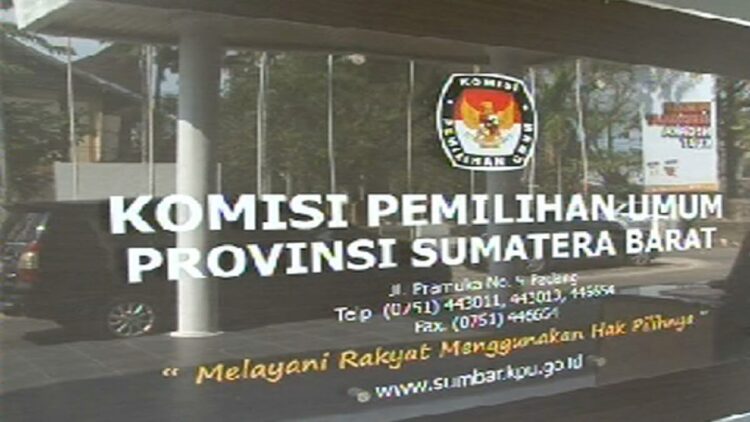 Ilustrasi kantor KPU Sumbar. (Foto: Dok. Istimewa)