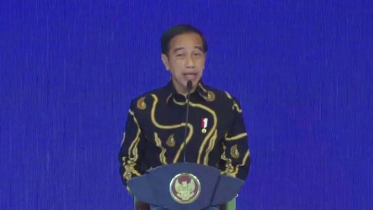 Tangkapan layar - Presiden Joko Widodo. (ANTARA/Gilang Galiartha/aa)
