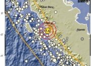 Kata BMKG Pascagempa Guncang Padang dan Sekitarnya pada Kamis Pagi
