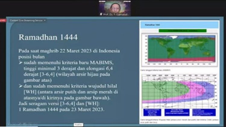 Rukyatul Hilal. (Foto: Humas BRIN)