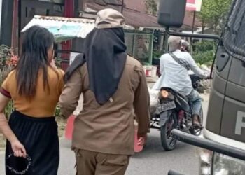 Pengungkapan kasus prostitusi di Kota Solok. (Foto: Dok. Istimewa)