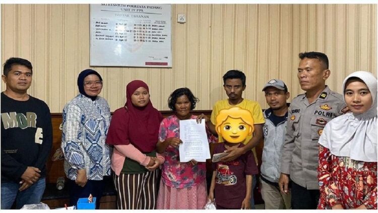 Kasus dugaan penganiayaan oleh nenek terhadap cucunya di Padang akhirnya berakhir damai. (Foto:Dok. Istimewa)