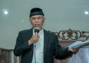 Gubernur Mahyeldi Ingatkan Kondusifitas Daerah Jelang Pemilu 18 Gubernur Sumatera Barat, Mahyeldi. (Dok Adpim Sumbar)