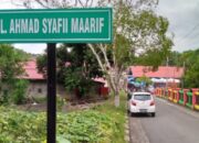 Buya Ahmad Syafii Maarif Jadi Nama Jalan di Sijunjung
