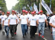 HUT ke-25 Kementerian BUMN, Semen Padang Ikut Jalan Sehat di Magelang