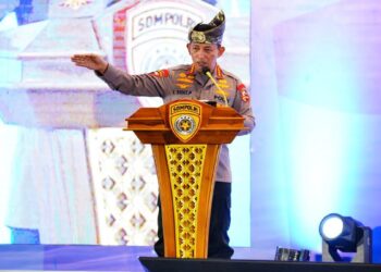 Kapolri tutup Rakernis SDM Polri. (Dok. Divhumas)