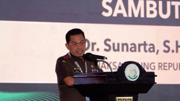 Kejagung Ingatkan Pejabat Kejaksaan tak Pamer Harta, Kedapatan Bisa Dicopot 1 Wakil Jaksa Agung Sunarta menutup Rapat Kerja Nasional (Rakernas) Kejaksaan RI 2023. ANTARA/HO-Puspenkum Kejaksaan Agung/aa.