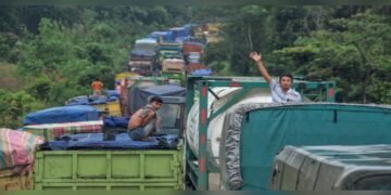 Polisi di Perbatasan Sumbar-Jambi Siaga Pasca Macet Parah di Jalan Lintas Batanghari-Sarolangun