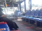 Gangguan Jaringan, Penumpang Trans Padang Koridor 5-6 Bayar Ongkos Pakai Uang Tunai