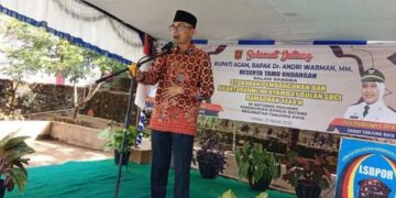 226 KK di Agam Mulai Manfaatkan Program Air Bersih dari Pemerintah Pusat