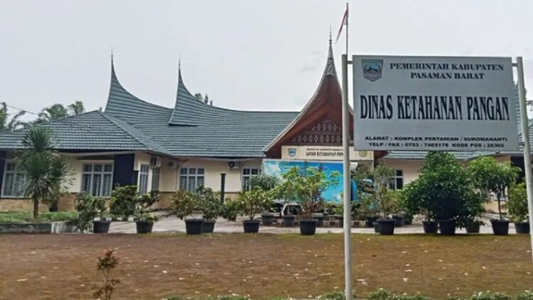 Dinas Ketahanan Pangan Kabupaten Pasaman Barat. (ANTARA/Altas Maulana)
