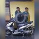 Dua pencuri ban bekas ditangkap pada Rabu (15/3/2023) dini hari. (Foto: Dok. Polres Solok Kota)