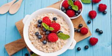 ilustrasi oatmeal. (Dok. Istimewa)