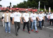 HUT ke-25, Semen Padang Ikut Jalan Sehat Bersama BUMN di Temanggung