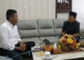 DPRD Sumbar Minta KPID Awasi Netralitas Lembaga Penyiaran Jelang Pemilu 4 Komisioner KPID bertemu anggota DPRD Sumbar. (Dok. KPID)