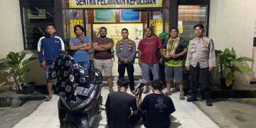 Dua Jambret di Dharmasraya Diciduk Polisi, Sudah Beraksi Lima Kali 8 Dua pelaku jambret ditangkap polisi di Kabupaten Dharmasraya. (Foto: Dok. Polsek Pulau Punjung)