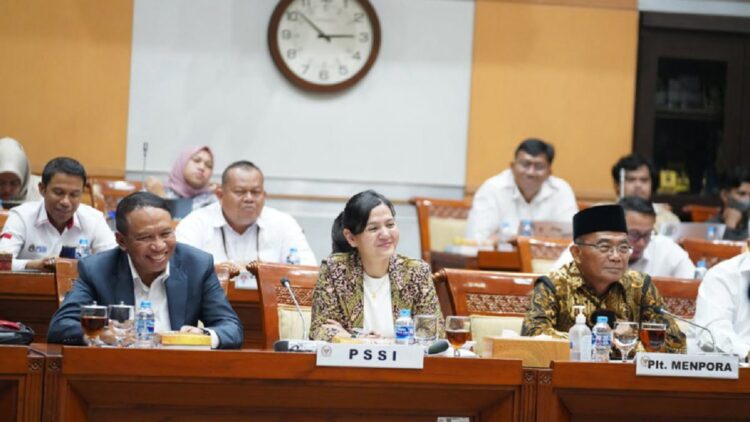 Komisi III dan X DPR Setuju Naturalisasi Tiga Pemain Timnas U-20 1 Rapat terkait naturalisasi tiga pemain Timnas U-20. (Dok. PSSI)