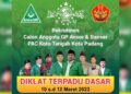 Rekrutmen personel GP Ansor dan Banser di Padang. (Istimewa)