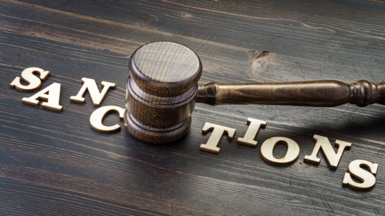 Ilustrasi sanksi. (Foto: Dok. Istimewa)