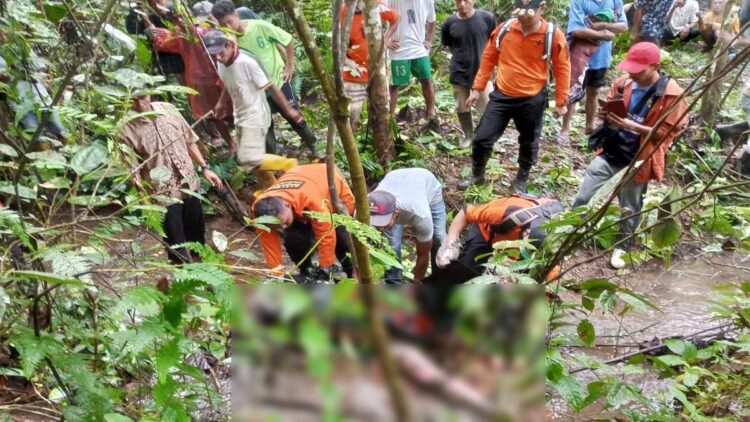 Enam Hari Hilang, Pria Lansia di Pasaman Ditemukan Meninggal dalam Hutan 1 Petugas pencarian gabungan mengevakuasi jasad Hasan (64) yang meninggal usai sempat dinyatakan hilang sejak Kamis (16/3/2023) lalu. (Foto: Dok. Basarnas)