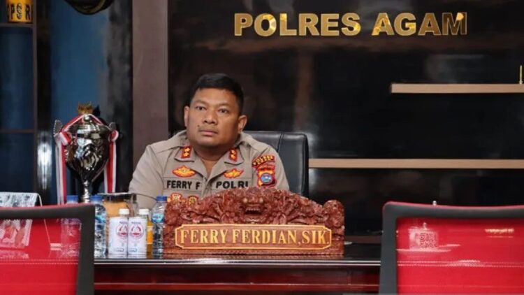 Kapolres Agam AKBP Ferry Ferdian. Dok Antara/yusrizal