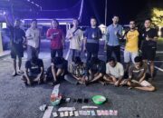 Gerebek Pos Ronda, Polisi di Sijunjung Tangkap 6 Penjudi