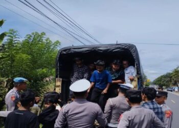 Ratusan Senjata Mainan Disita Polisi di Agam selama Libur Lebaran