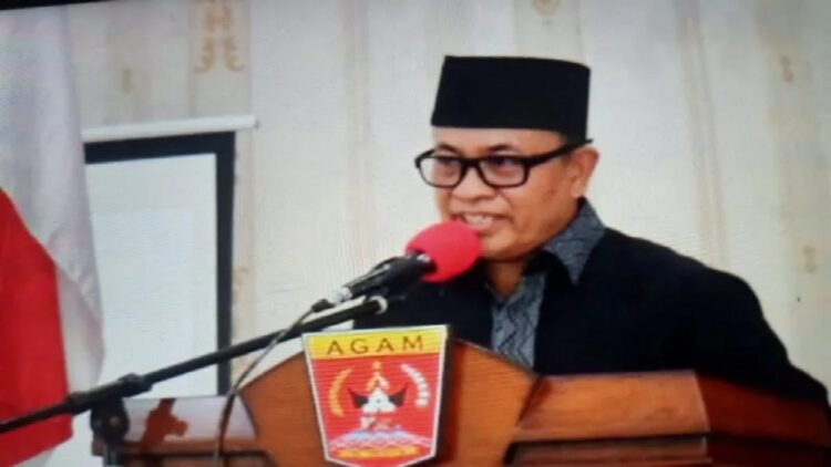 Ketua Umum Badan Koordinasi (Bakor) Perantau Agam, Zefri. Dok Humas Pemkab Agam