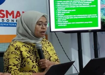 Kepala Ombudsman perwakilan Sumbar Yefri Heriani. (dok. ANTARA/Muhammad Zulfikar)