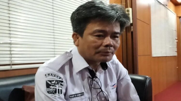 General Manager PT ASDP Indonesia Ferry (Persero) Cabang Padang Rudy B. Hanafiah. (ANTARA/Muhammad Zulfikar)