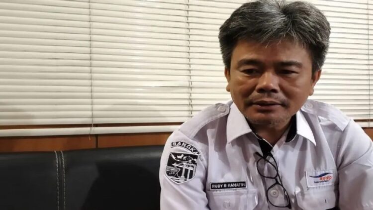 Permudah Layanan bagi Masyarakat di Sumbar, ASDP Padang Berencana Tambah Satu Kapal 1 General Manager PT ASDP Cabang Padang Rudy B. Hanafiah saat diwawancarai di Padang, Selasa (11/4/2023). ANTARA/Muhammad Zulfikar.