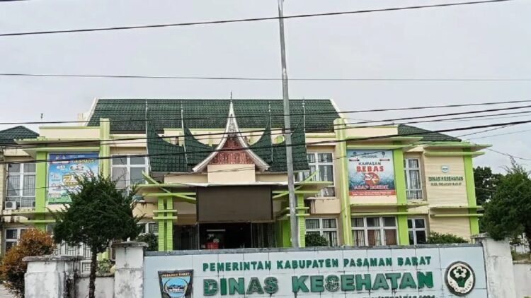 Kantor Dinas Kesehatan Pasaman Barat. ANTARA
