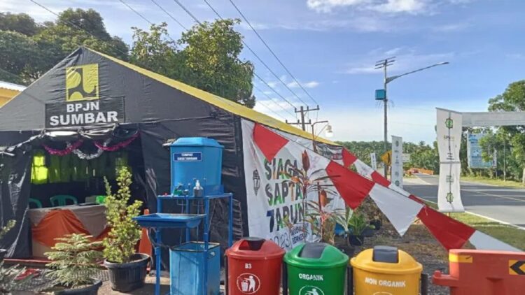 Balai Pelaksanaan Jalan Nasional Sumbar (BPJN-Sumbar) memprediksi puncak arus balik Lebaran 2023 di Pasaman Barat, Sumatera Barat terjadi pada Sabtu (29/4/2023) dan Ahad (30/4/2023). (Foto: ANTARA)