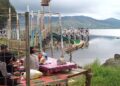 Membeludak, Pengunjung Objek Wisata Danau Diatas Solok Capai 3 Ribu Orang Sehari