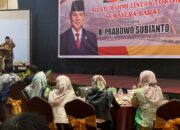 Berdialog dengan Lintas Tokoh Masyarakat Sumbar, Prabowo: Kakek Saya Sekretaris Hatta, Bapak Anggota Sjahrir