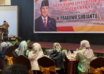 Prabowo Subianto silaturahmi dengan lintas tokoh Sumbar. (Dok. Radarsumbar)
