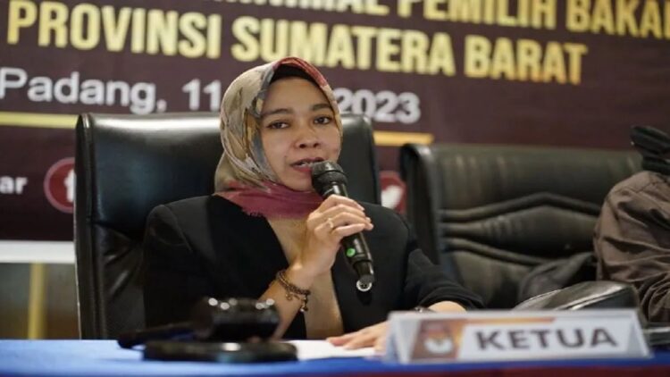 Ketua KPU Sumbar Yanuk Sri Mulyani (ANTARA/HO KPU Sumbar)