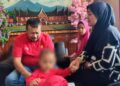 Sempat Hilang, Momen Haru Pertemuan Ibu dan Anak asal Deli Serdang di Agam