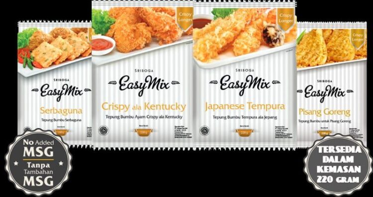 Sriboga Easymix: Varian Tepung Premix Terbaik untuk Segala Masakan 1 Sriboga Easymix