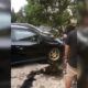 Diduga menghindari polisi, dua mobil terlibat kecelakaan di Pasar Raya Padang. (Dok. Istimewa)