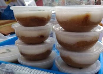 Kue talam ubi. (Dok. Diskominfo Padang)