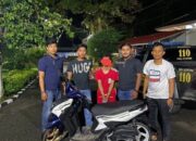 Pelaku Pencurian Sepeda Motor Diciduk Tim Tenggiri di Agam