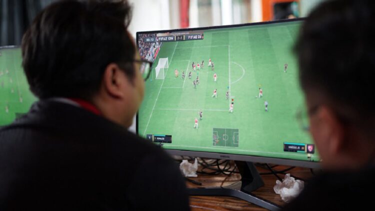 Pemain eTimnas Indonesia saat mengikuti kualifikasi. (Dok. PSSI)