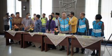 Rapat Penerimaan Polri TA. 2023 yang akan libatkan orang luar di Polda Sumbar. (Dok. Istimewa)