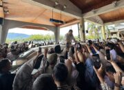 Sampai di Sumbar Disambut Ribuan Orang, Teriakan Prabowo Presiden Menggema