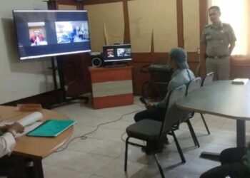 Sidang tipiring Satpol PP Padang. (Dok. Istimewa)