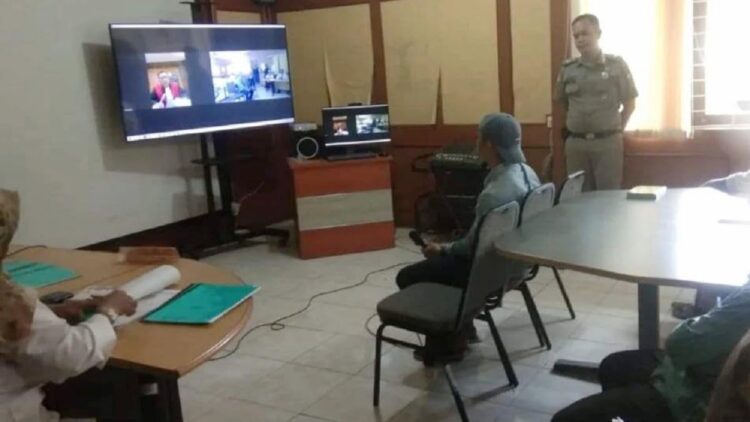 Sidang tipiring Satpol PP Padang. (Dok. Istimewa)