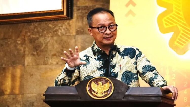 Menteri Perindustrian Agus Gumiwang Kartasasmita. (ANTARA/HO Kementerian Perindustrian)