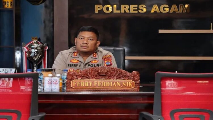 Kapolres Agam AKBP Ferry Ferdian. Dok Antara/Yusrizal