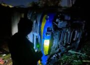 Bayi 4 Tahun Tewas usai Kecelakaan Tunggal Microbus di Pasbar